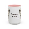 15oz Japanese Chin Mug, Pink, front view