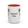 15oz Japanese Chin Mug, Red, front view