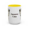 15oz Japanese Chin Mug, Yellow, front view