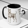 15oz-japanese-terrier-mug-dad-black-context-2 15oz Japanese Terrier Dog Dad Mug, Black, lifestyle photo