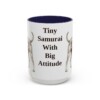 15oz-japanese-terrier-mug-humor-navy 15oz Funny Japanese Terrier Mug, Navy, front view
