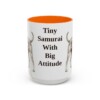 15oz-japanese-terrier-mug-humor-orange 15oz Funny Japanese Terrier Mug, Orange, front view