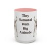 15oz-japanese-terrier-mug-humor-pink 15oz Funny Japanese Terrier Mug, Pink, front view