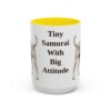 15oz-japanese-terrier-mug-humor-yellow 15oz Funny Japanese Terrier Mug, Yellow, front view