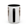 15oz Kai Ken Mug, Black, back view