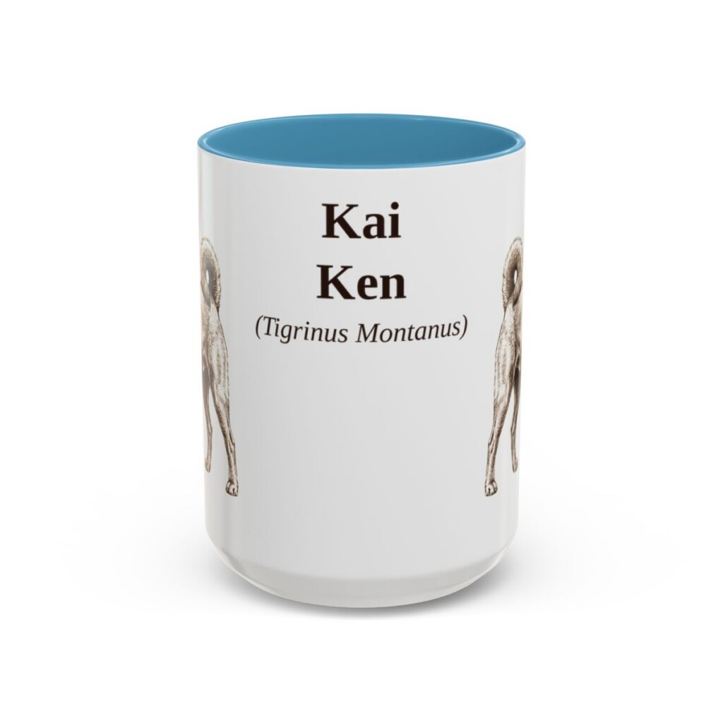 15oz-kai-ken-mug-latin-light-blue 15oz Kai Ken Latin Mug, Light Blue, front view