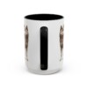 15oz Kai Ken Mug, Black, back view