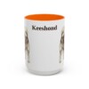 15oz-keeshond-mug-orange 15oz Keeshond Mug, Orange, front view