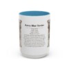 15oz Kerry Blue Terrier Mug, Light Blue, front view