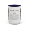 15oz Kerry Blue Terrier Mug, Navy, front view