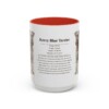 15oz Kerry Blue Terrier Mug, Red, front view