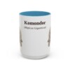 15oz Komondor Latin Mug, Light Blue, front view