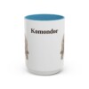 15oz Komondor Mug, Light Blue, front view
