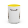 15oz Komondor Mug, Yellow, front view