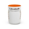 15oz-labradoodle-mug-latin-orange 15oz Labradoodle Latin Mug, Orange, front view