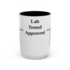 15oz-labrador-retriever-mug-humor-black-front 15oz Funny Labrador Retriever Mug, Black, front view