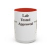 15oz-labrador-retriever-mug-humor-red 15oz Funny Labrador Retriever Mug, Red, front view