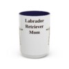 15oz-labrador-retriever-mug-mom-navy 15oz Labrador Retriever Dog Mom Mug, Navy, front view