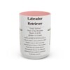 15oz-labrador-retriever-mug-writeup-pink 15oz Labrador Retriever Mug, Pink, front view