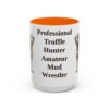 15oz Funny Lagotto Romagnolo Mug, Orange, front view
