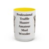 15oz Funny Lagotto Romagnolo Mug, Yellow, front view