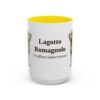 15oz-lagotto-romagnolo-mug-latin-yellow 15oz Lagotto Romagnolo Latin Mug, Yellow, front view