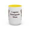 15oz-lagotto-romagnolo-mug-mom-yellow 15oz Lagotto Romagnolo Dog Mom Mug, Yellow, front view