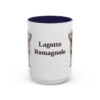 15oz-lagotto-romagnolo-mug-navy 15oz Lagotto Romagnolo Mug, Navy, front view