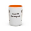 15oz-lagotto-romagnolo-mug-orange 15oz Lagotto Romagnolo Mug, Orange, front view