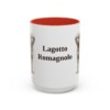 15oz-lagotto-romagnolo-mug-red 15oz Lagotto Romagnolo Mug, Red, front view