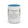 15oz Lagotto Romagnolo Mug, Light Blue, front view