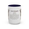 15oz Lagotto Romagnolo Mug, Navy, front view