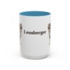 15oz Leonberger Mug, Light Blue, front view