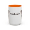 15oz Leonberger Mug, Orange, front view