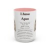 15oz Lhasa Apso Mug, Pink, front view