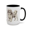 15oz-lowchen-mug-humor-black-right 15oz Funny Lowchen Mug, Black, right side view