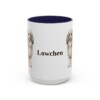 15oz Lowchen Mug, Navy, front view