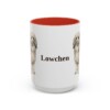 15oz Lowchen Mug, Red, front view