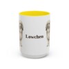 15oz Lowchen Mug, Yellow, front view