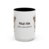 15oz-mal-shi-mug-latin-black-front 15oz Mal-Shi Latin Mug, Black, front view