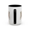 15oz Mal-Shi Mug, Black, back view