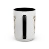 15oz Maltese Mug, Black, back view