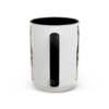 15oz Manchester Terrier Mug, Black, back view
