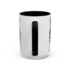 15oz Funny Manchester Terrier Mug, Black, back view