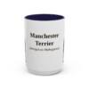 15oz-manchester-terrier-mug-latin-navy 15oz Manchester Terrier Latin Mug, Navy, front view