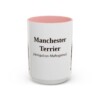 15oz-manchester-terrier-mug-latin-pink 15oz Manchester Terrier Latin Mug, Pink, front view