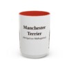 15oz-manchester-terrier-mug-latin-red 15oz Manchester Terrier Latin Mug, Red, front view