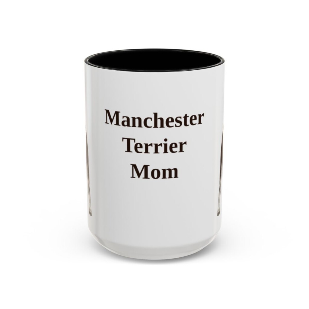 15oz-manchester-terrier-mug-mom-black-front 15oz Manchester Terrier Dog Mom Mug, Black, front view