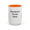 15oz-manchester-terrier-mug-mom-orange 15oz Manchester Terrier Dog Mom Mug, Orange, front view