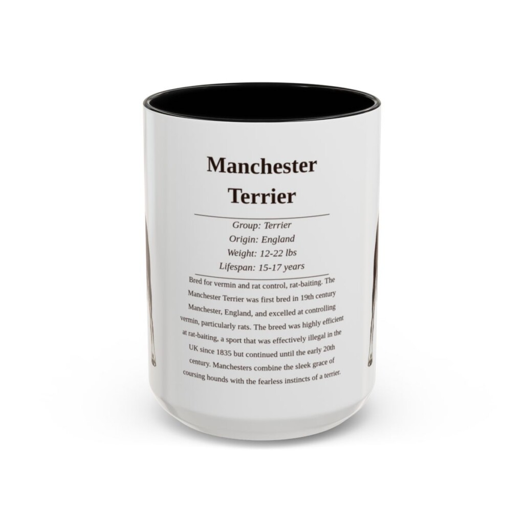15oz-manchester-terrier-mug-writeup-black-front 15oz Manchester Terrier Mug, Black, front view